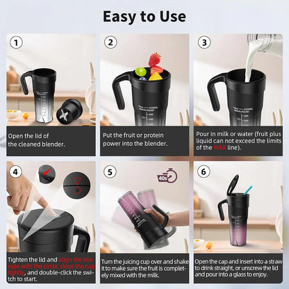 BlendBuddy GoCup: The Ultimate Portable Blender BlendBuddy